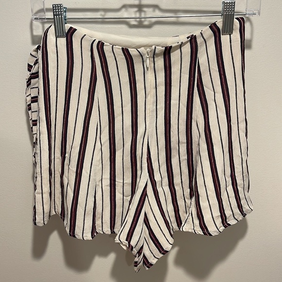 Privacy Please Emory Striped Skort XS Faux Wrap Skirt - Picture 6 of 8